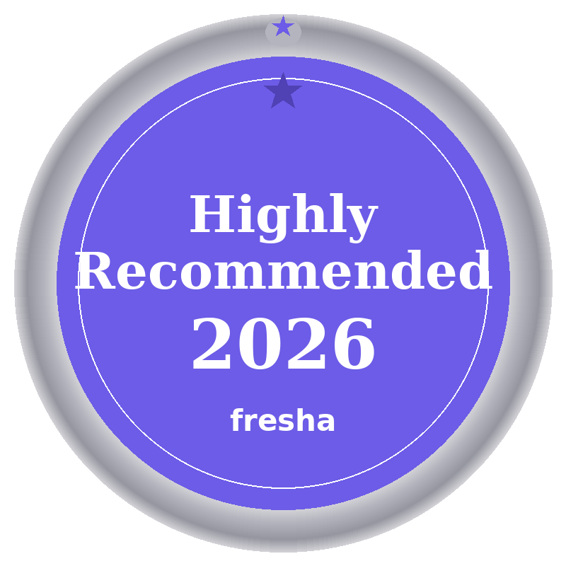 Fresha Highly Recommended 2026